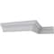 Ekena Millwork 5 1/2"H x 3 7/8"P x 6 3/4"F x 94 1/2"L Traditional Smooth Crown Moulding MLD05X03X06TR - alternate 6